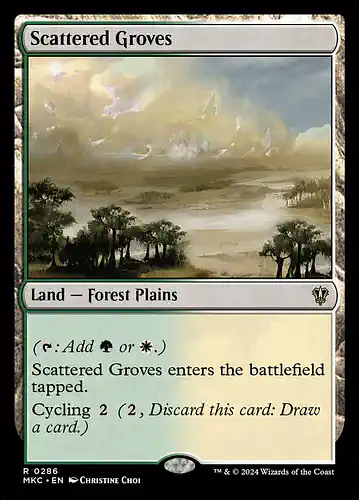 Scattered Groves - mkc Spoiler