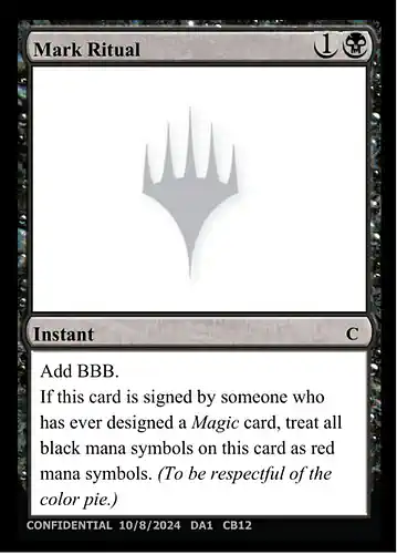 Mark Ritual - unk Spoiler