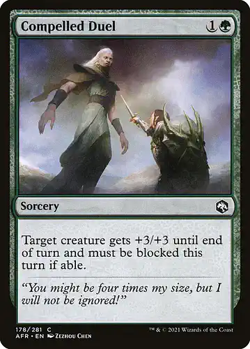 Compelled Duel - afr Spoiler