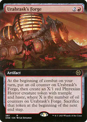 Urabrask's Forge - one Spoiler