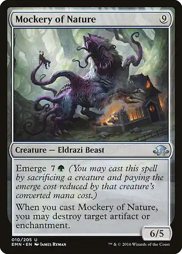Mockery of Nature - emn Spoiler