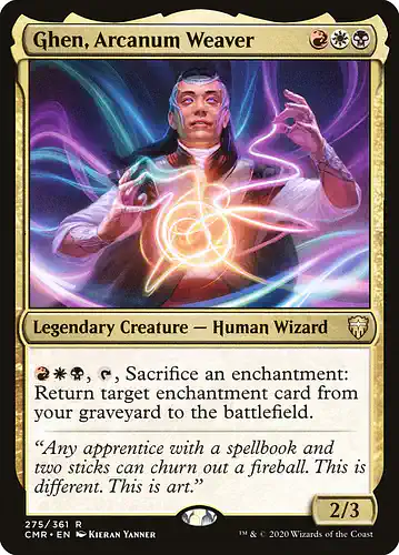 Ghen, Arcanum Weaver - cmr Spoiler