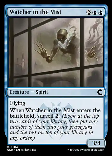 Watcher in the Mist - clu Spoiler