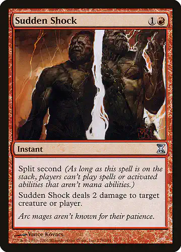 Sudden Shock - tsp Spoiler