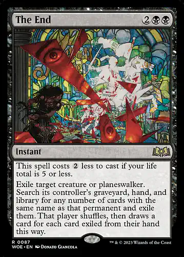 The End - woe Spoiler