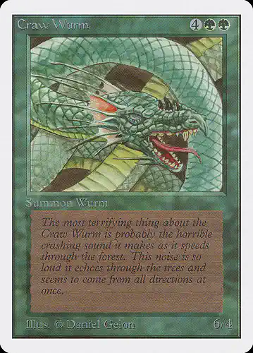 Craw Wurm - 2ed Spoiler