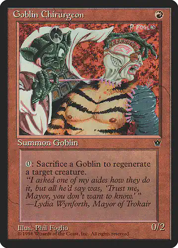 Goblin Chirurgeon - fem Spoiler