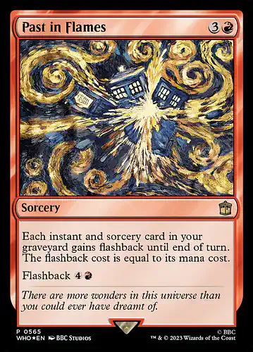 Past in Flames - who Spoiler