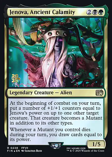 Jenova, Ancient Calamity - fin Spoiler