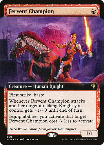 Fervent Champion - eld Spoiler