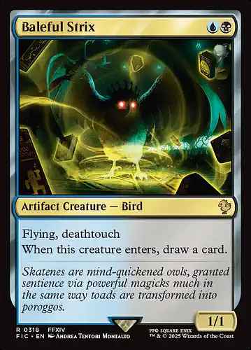 Baleful Strix - fic Spoiler