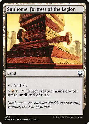 Sunhome, Fortress of the Legion - cmr Spoiler