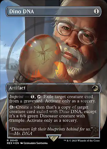 Dino DNA - rex Spoiler