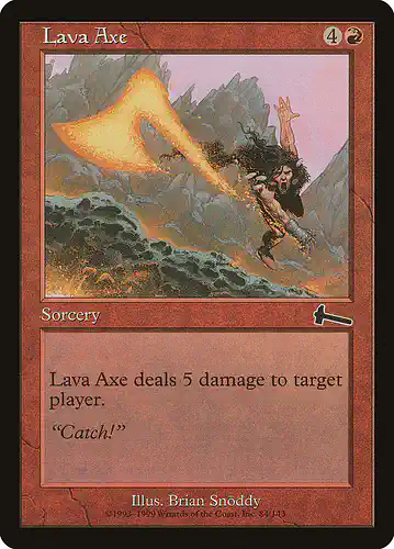 Lava Axe - ulg Spoiler