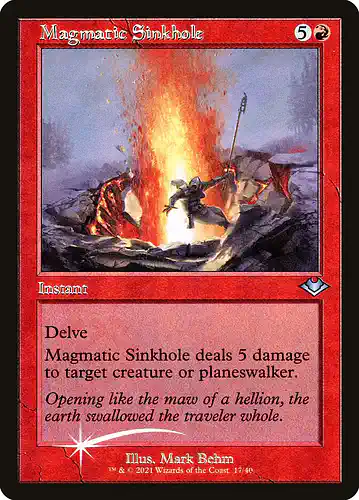Magmatic Sinkhole - h1r Spoiler