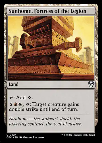 Sunhome, Fortress of the Legion - otc Spoiler