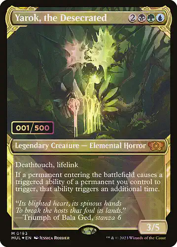 Yarok, the Desecrated - mul Spoiler
