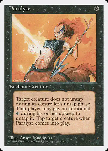 Paralyze - 4ed Spoiler