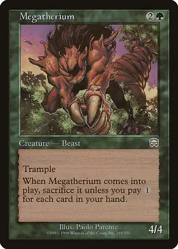 Megatherium - mmq Spoiler