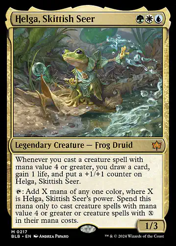 Helga, Skittish Seer - blb Spoiler