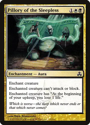 Pillory of the Sleepless - gpt Spoiler