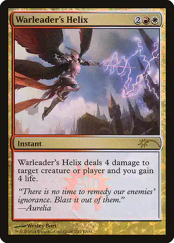 Warleader's Helix - f14 Spoiler