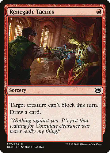Renegade Tactics - kld Spoiler