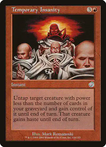 Temporary Insanity - tor Spoiler