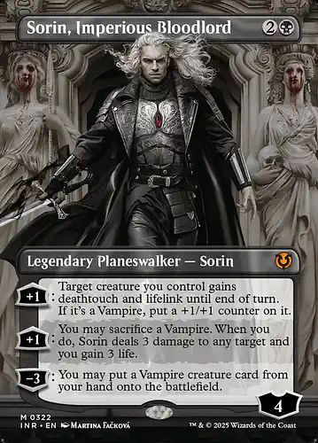 Sorin, Imperious Bloodlord - inr Spoiler