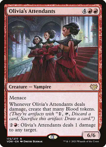 Olivia's Attendants - vow Spoiler
