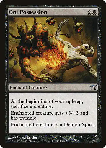 Oni Possession - chk Spoiler