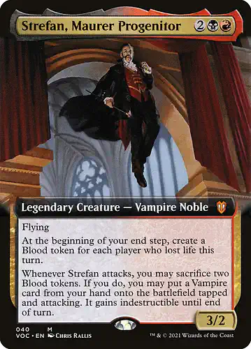 Strefan, Maurer Progenitor - voc Spoiler