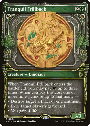 Tranquil Frillback - mat Spoiler