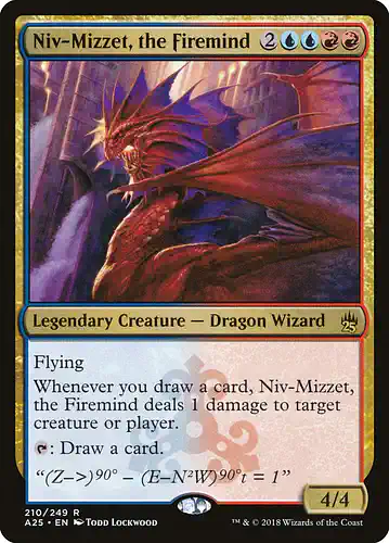 Niv-Mizzet, the Firemind - a25 Spoiler
