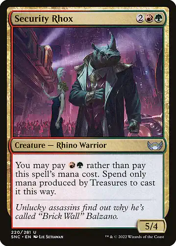 Security Rhox - snc Spoiler