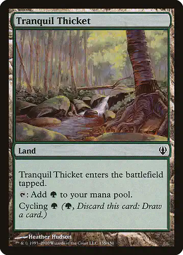 Tranquil Thicket - arc Spoiler