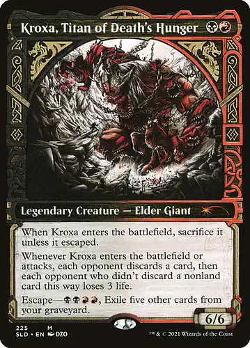 Kroxa, Titan of Death's Hunger - sld Spoiler