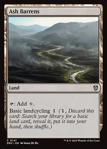 Ash Barrens - drc Spoiler