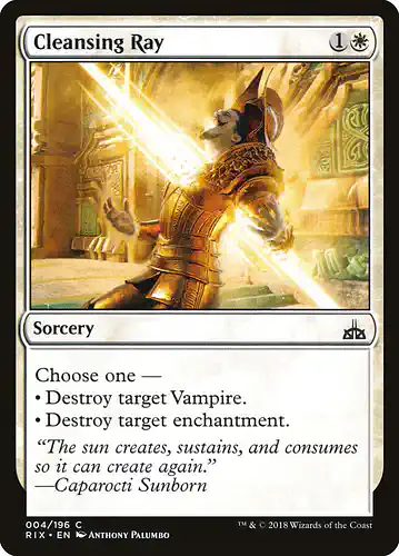 Cleansing Ray - rix Spoiler