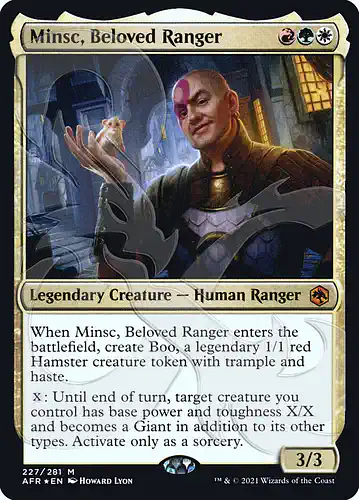 Minsc, Beloved Ranger - afr Spoiler