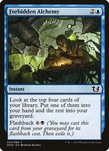 Forbidden Alchemy - ddq Spoiler