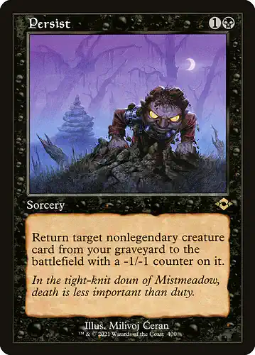 Persist - mh2 Spoiler