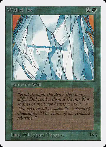 Wall of Ice - 2ed Spoiler