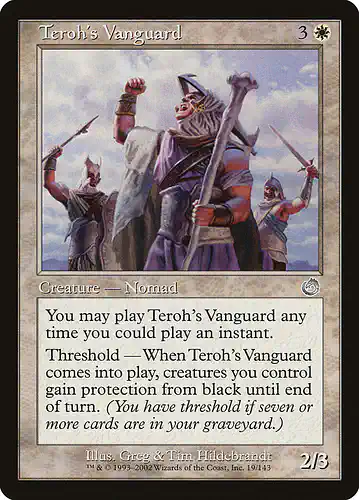 Teroh's Vanguard - tor Spoiler