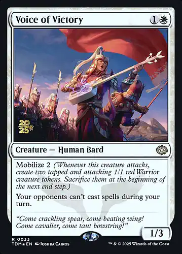 Voice of Victory - tdm Spoiler