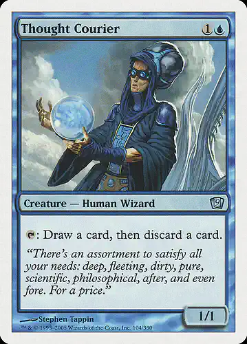 Thought Courier - 9ed Spoiler