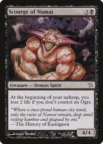 Scourge of Numai - bok Spoiler