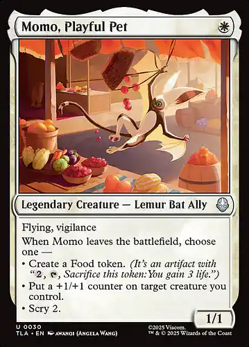 Momo, Playful Pet - tla Spoiler