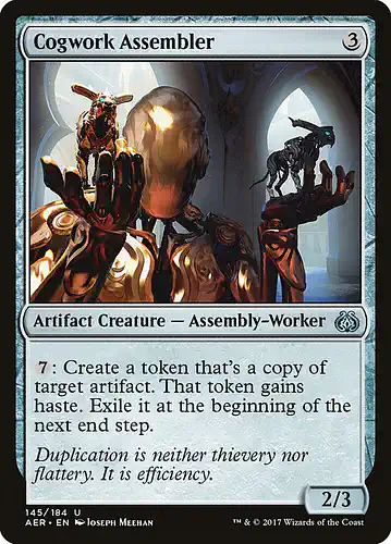 Cogwork Assembler - aer Spoiler