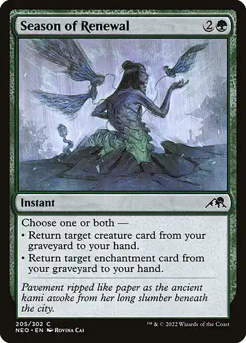 Season of Renewal - neo Spoiler